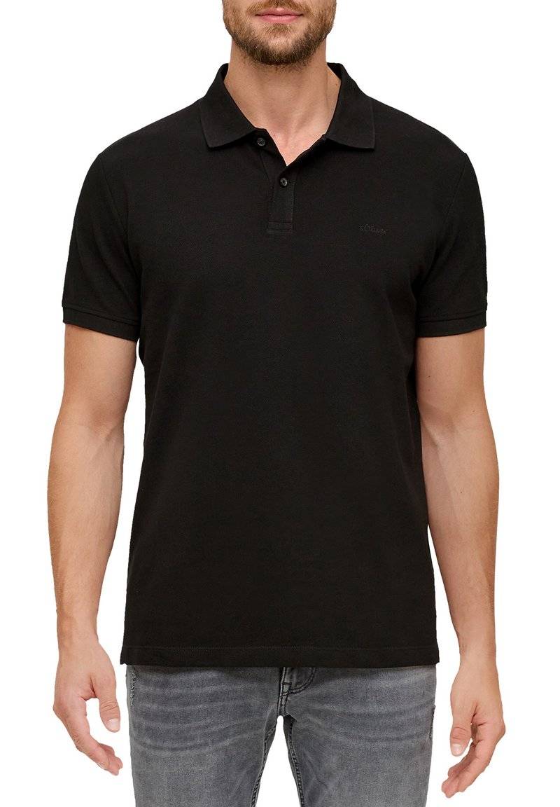s.Oliver s.Oliver Polo shirt - schwarz Fabrikverkauf