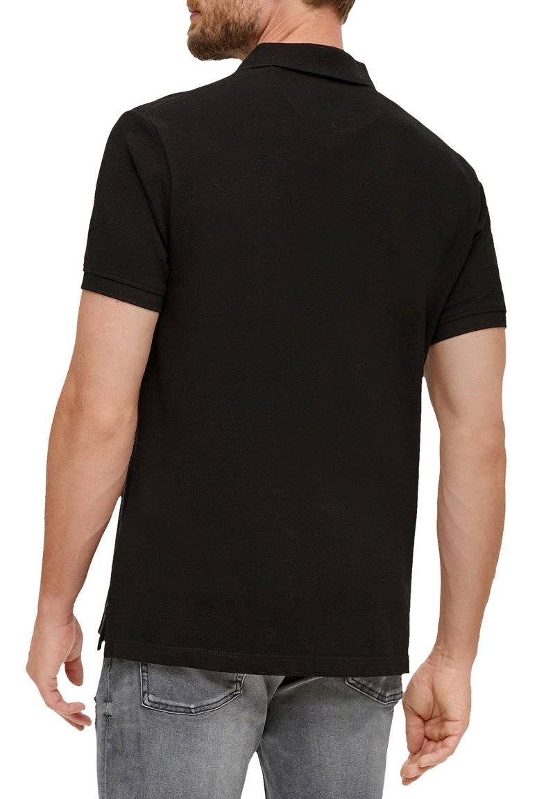 s.Oliver s.Oliver Polo shirt - schwarz Fabrikverkauf