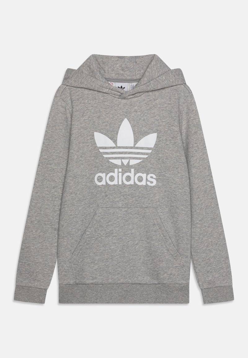 adidas Originals adidas Originals TREFOIL KIDS - Hoodie - medium grey heather Blitzverkäufe