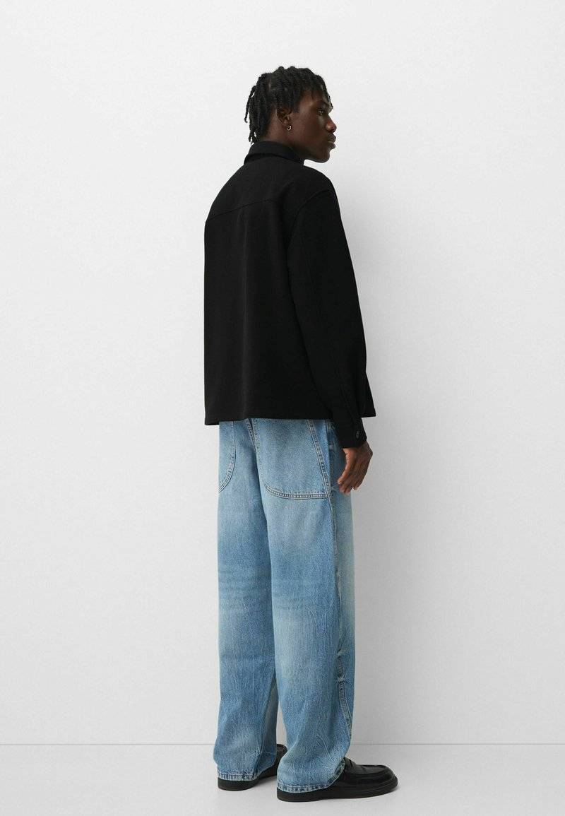 Bershka Bershka Summer jacket - black Kostenloser Versand