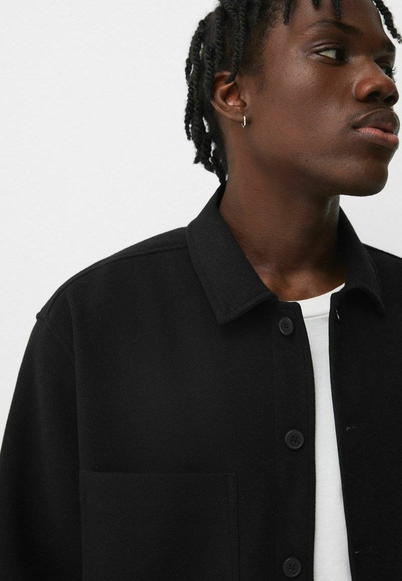 Bershka Bershka Summer jacket - black Kostenloser Versand