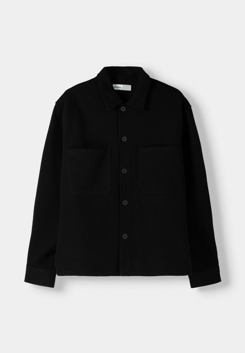 Bershka Bershka Summer jacket - black Kostenloser Versand