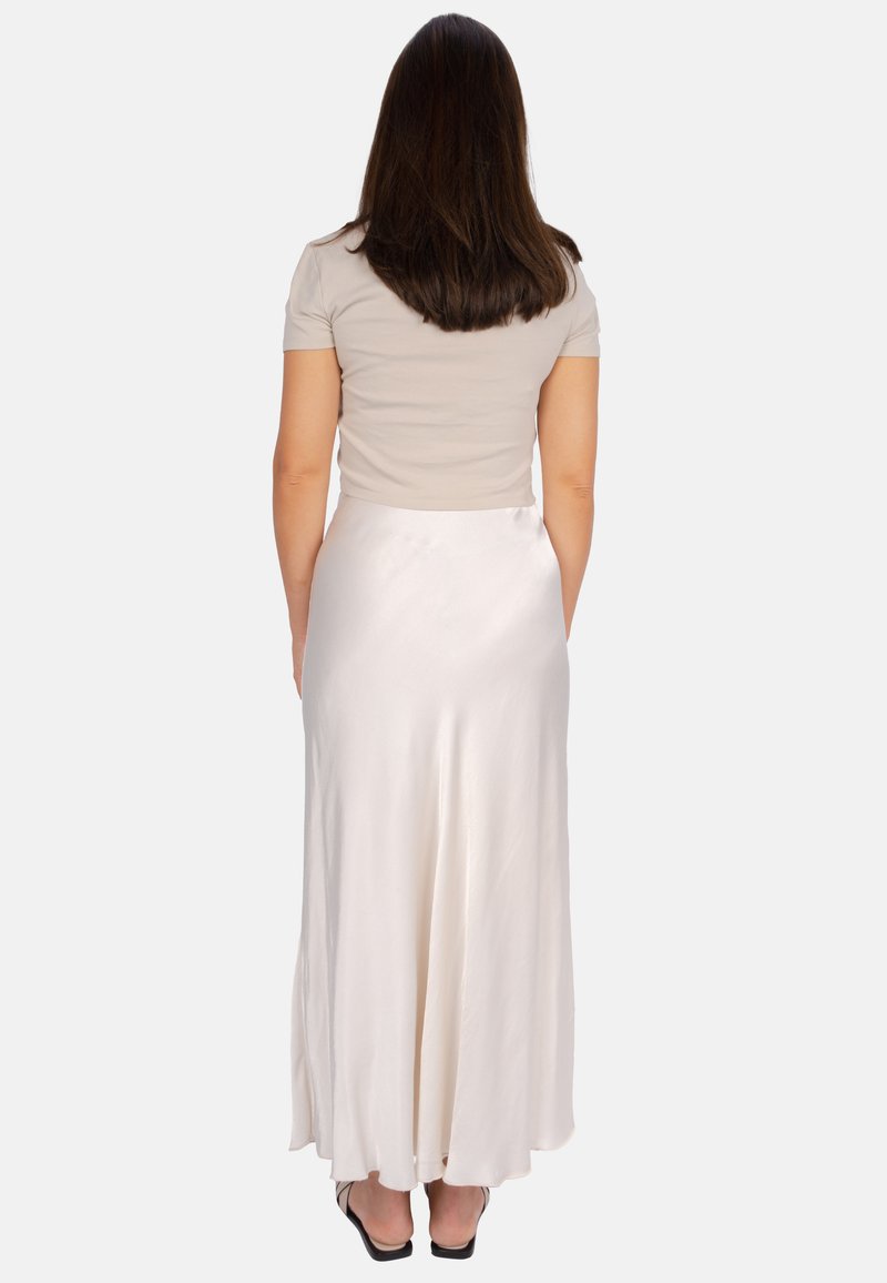Seasons of April Seasons of April LILLY - Maxi skirt - creme Fabrik Onlineshop