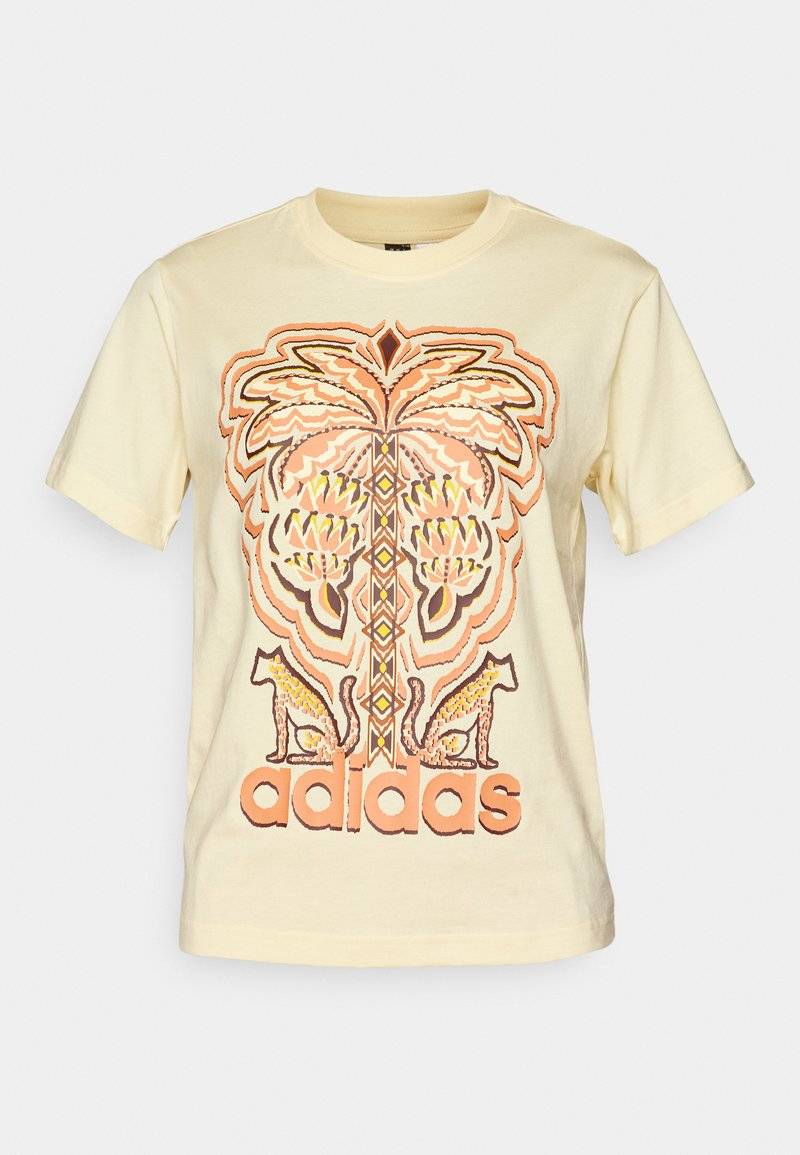 adidas Sportswear adidas Sportswear ADIDAS FARM RIO GRAPHIC - Print T-shirt - easy yellow Saisonale Angebote