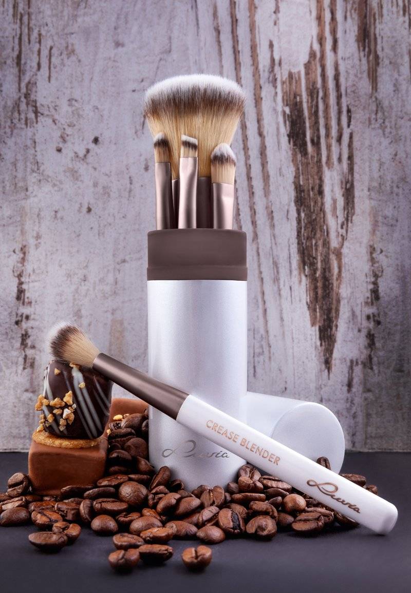 Luvia Cosmetics Luvia Cosmetics TRAVEL SET - Makeup brush set Vierteljährliche Förderung