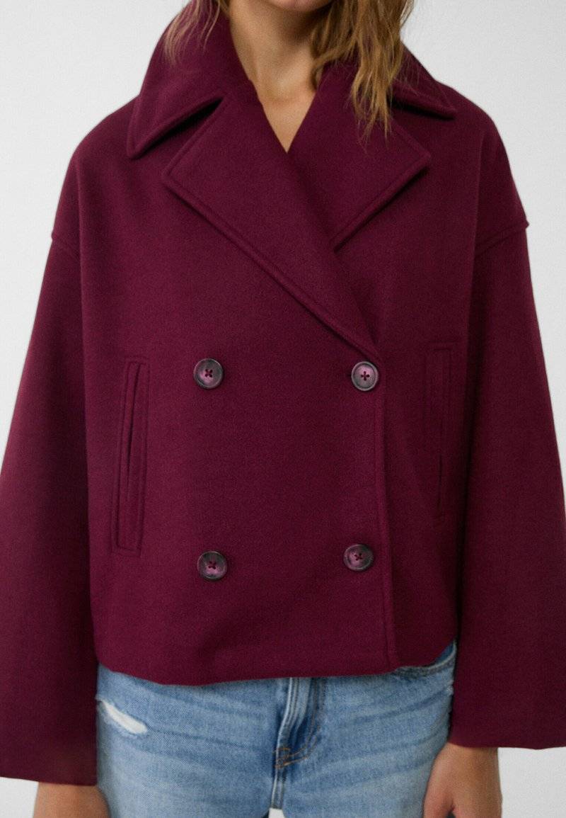 Stradivarius Stradivarius SOFT - Blazer - bordeaux Fabrikladen