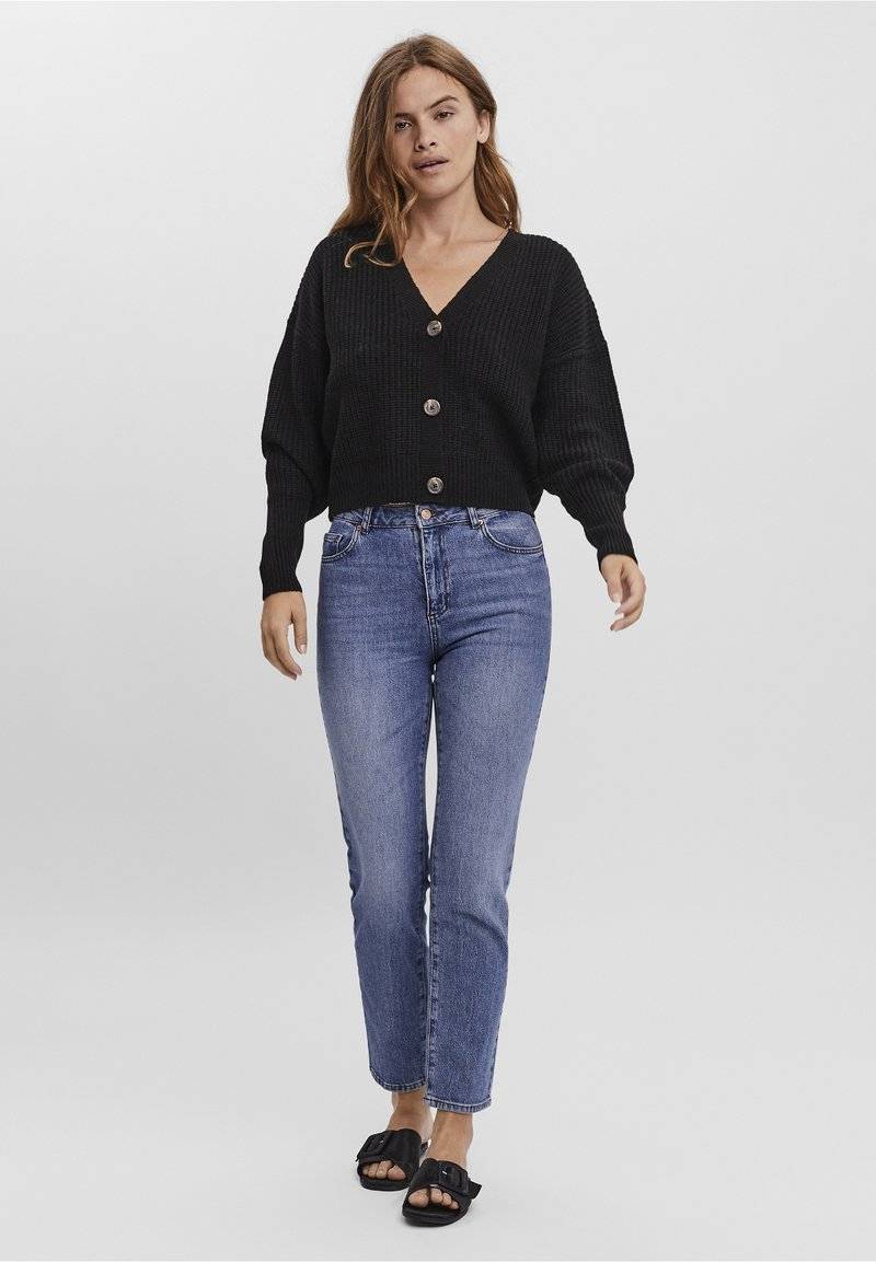 Vero Moda Vero Moda VMLEA VNECK - Cardigan - black Outlet