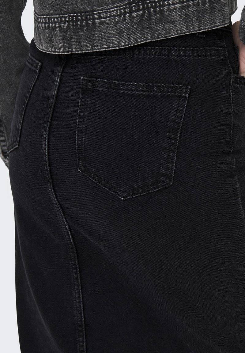 ONLY ONLY ONLBIANCA REA NOOS - Denim skirt - washed black Auslauf