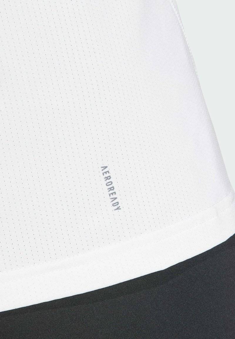 adidas Performance adidas Performance DESIGNED FOR - Top - white Heißer Verkauf