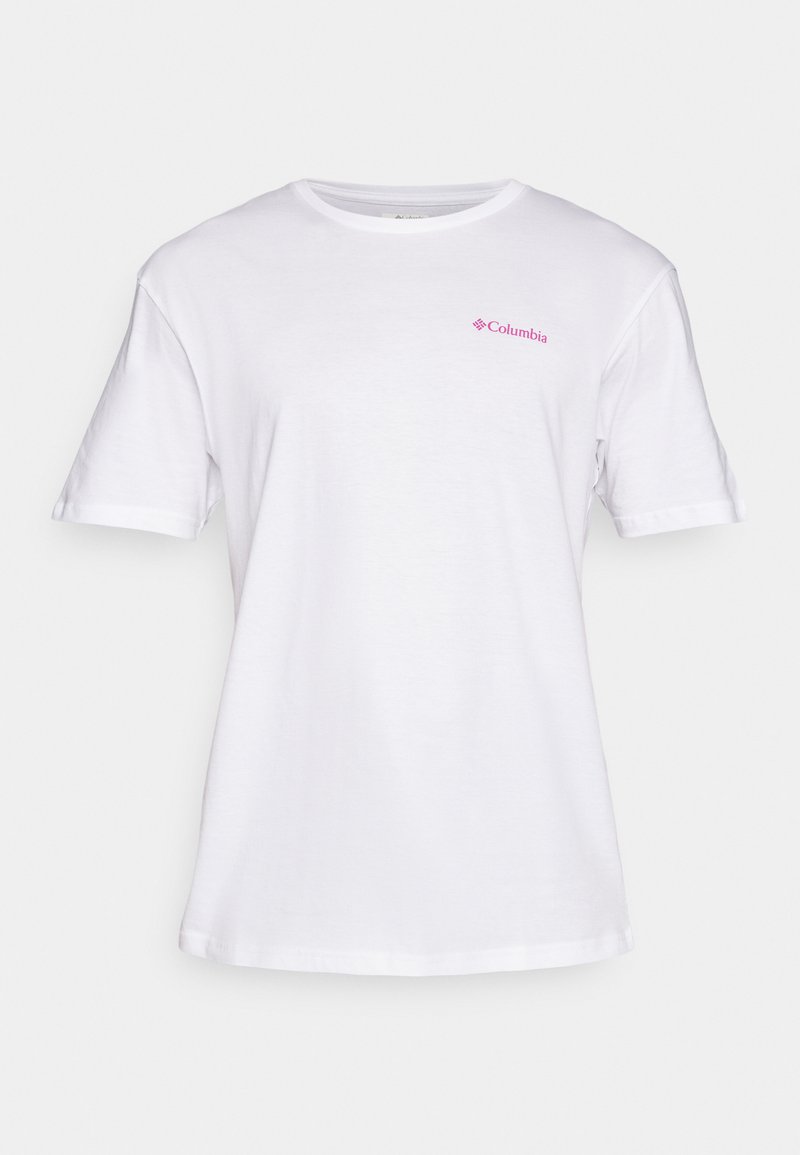 Columbia Columbia ROLLINGWOOD PARK GRAPHIC - Print T-shirt - white Exklusive Angebote