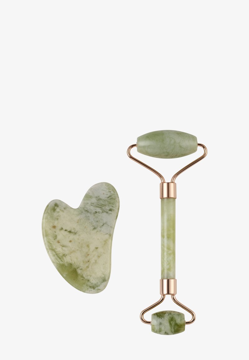 ZOË AYLA ZOË AYLA GUA SHA AND ROLLER SET - Skincare tool - green