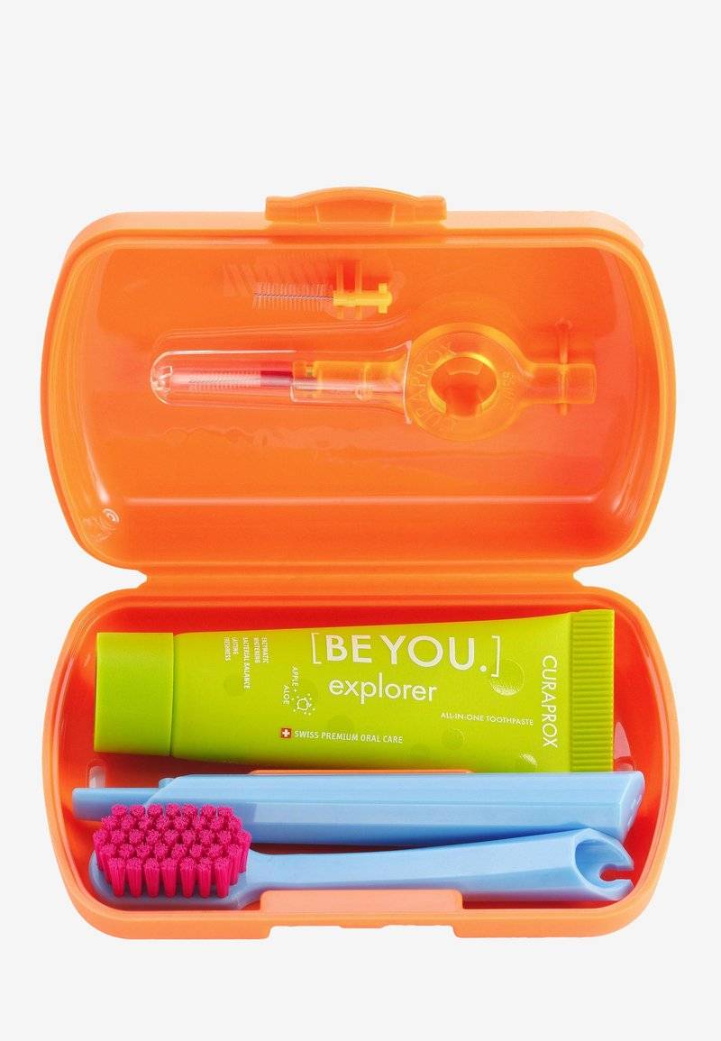 Curaprox Curaprox TRAVEL SET - Bath and body set - orange