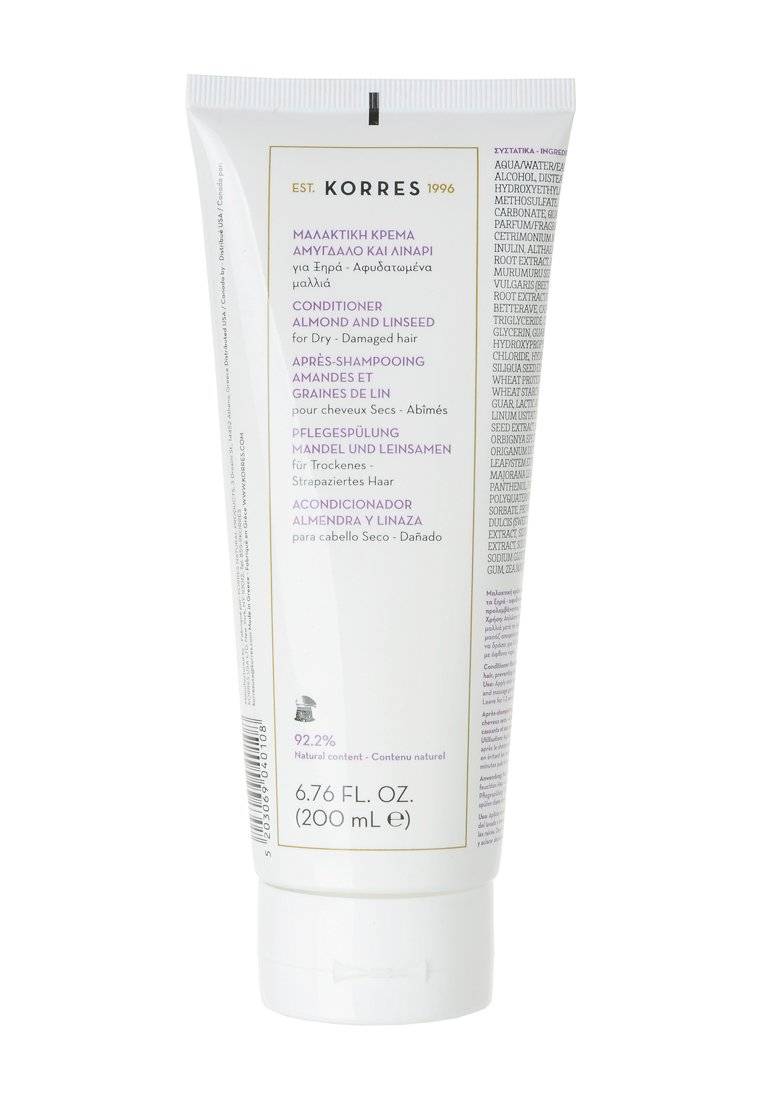 KORRES KORRES ALMOND & LINSEED CONDITIONER 200ML - Conditioner - neutral Riesige Rabatte