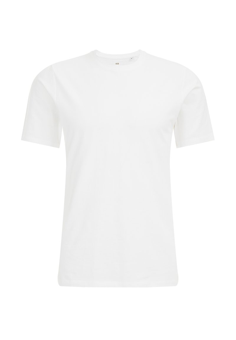 WE Fashion WE Fashion Short Sleeve - Basic T-shirt - white 2025
