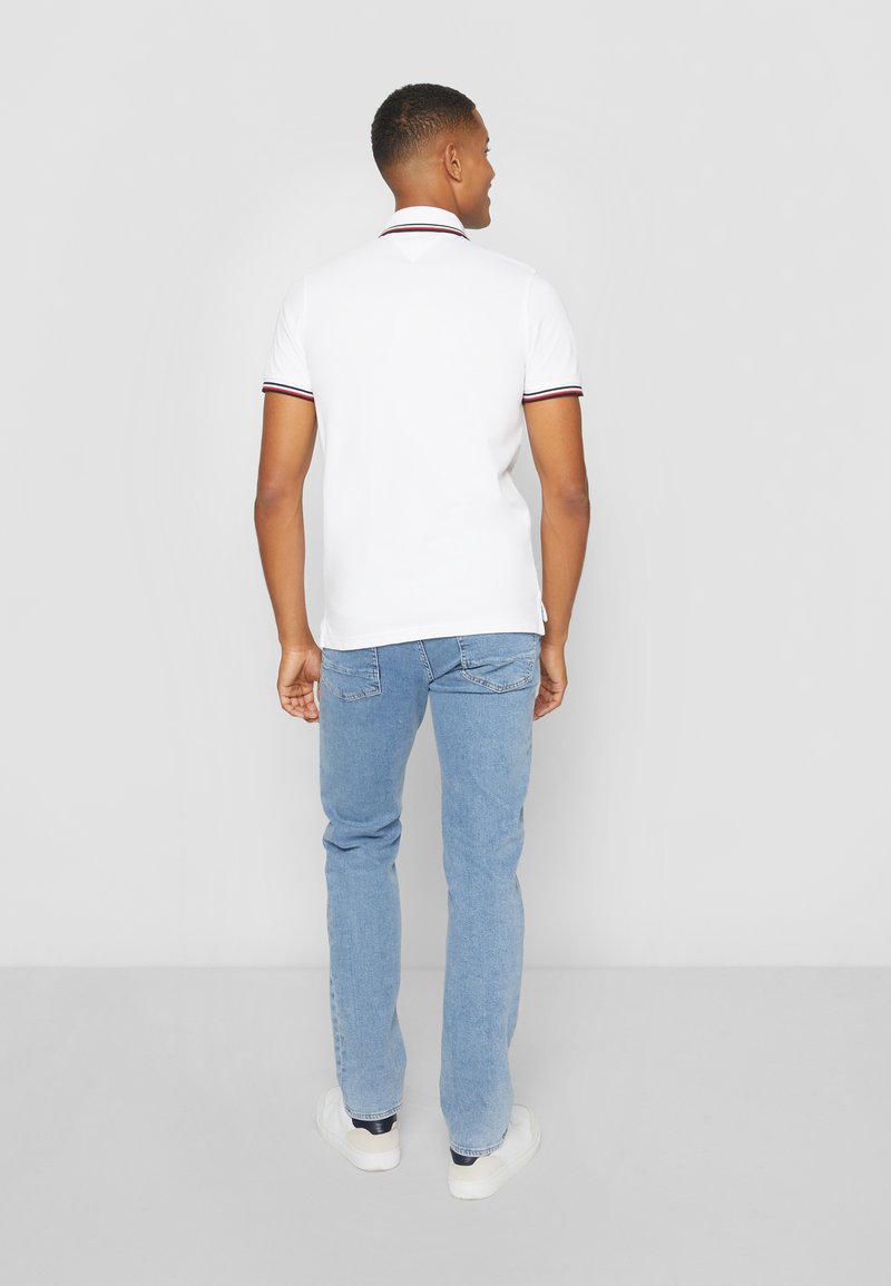Tommy Hilfiger Tommy Hilfiger TIPPED SLIM - Polo shirt - white Auslauf