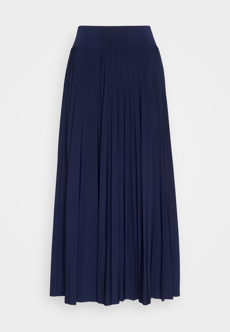Anna Field Anna Field Pleated skirt - maritime blue Günstiger Verkauf
