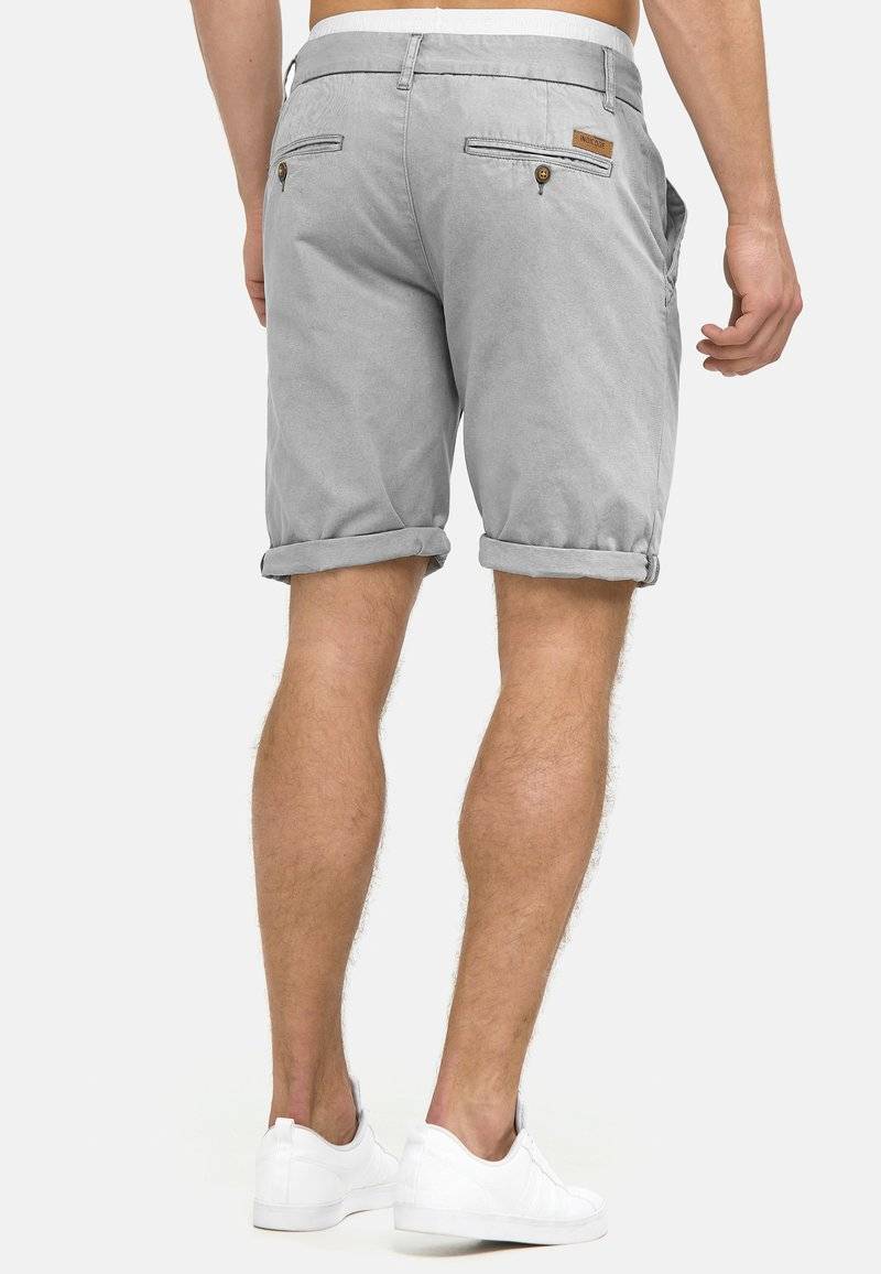 INDICODE JEANS INDICODE JEANS CUBA - Shorts - light grey Fabrik Onlineshop