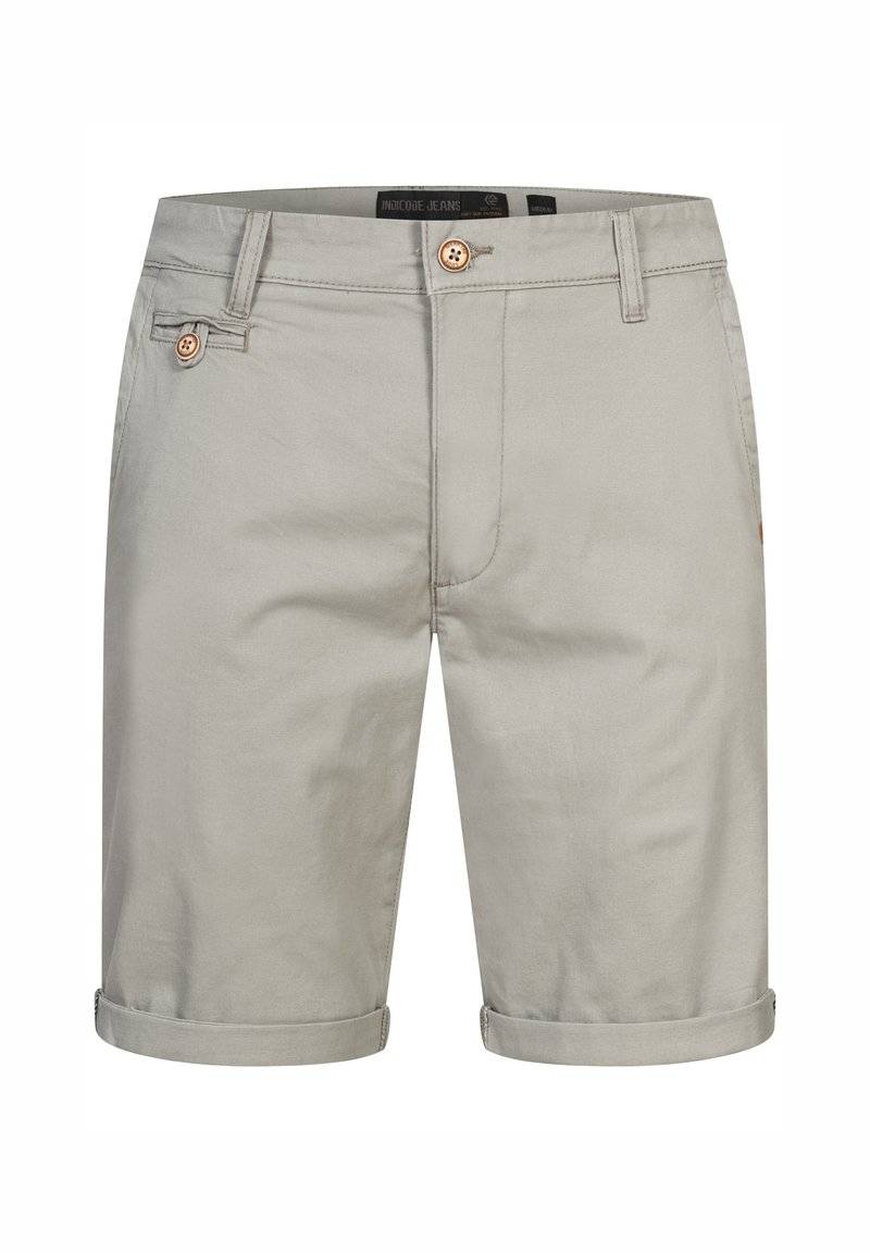 INDICODE JEANS INDICODE JEANS CUBA - Shorts - light grey Fabrik Onlineshop
