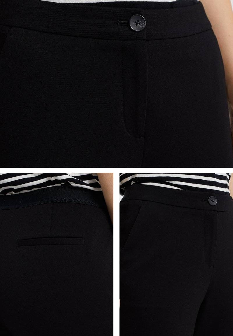 WE Fashion WE Fashion STRETCH - Chinos - black Rabatt