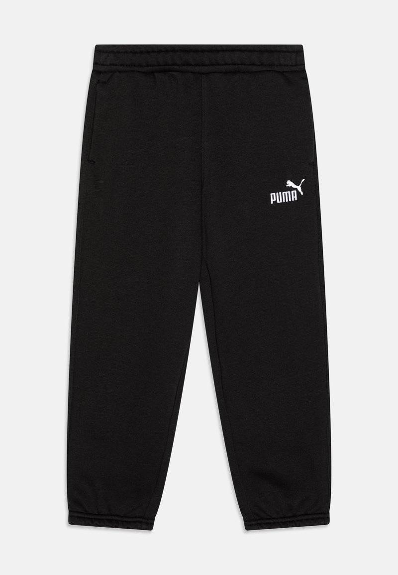 Puma Puma EMBROIDERY UNISEX - Tracksuit bottoms - black