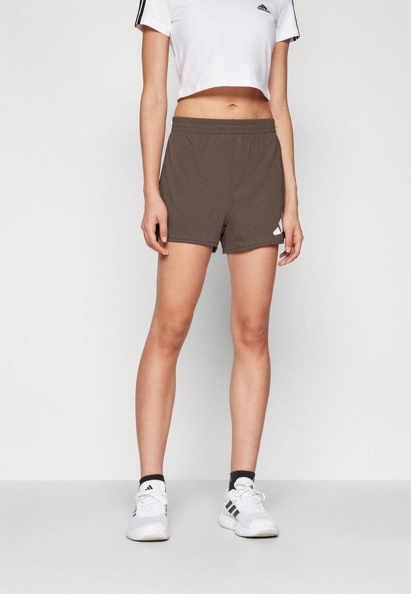 adidas Performance adidas Performance TRAIN ESSENTIALS BIG LOGO - Sports shorts - shadow olive