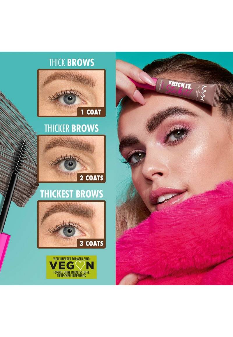 NYX Professional Makeup NYX Professional Makeup THICK IT. STICK IT! BROW MASCARA - Mascara - cool blonde 50% Rabatt für begrenzte Zeit