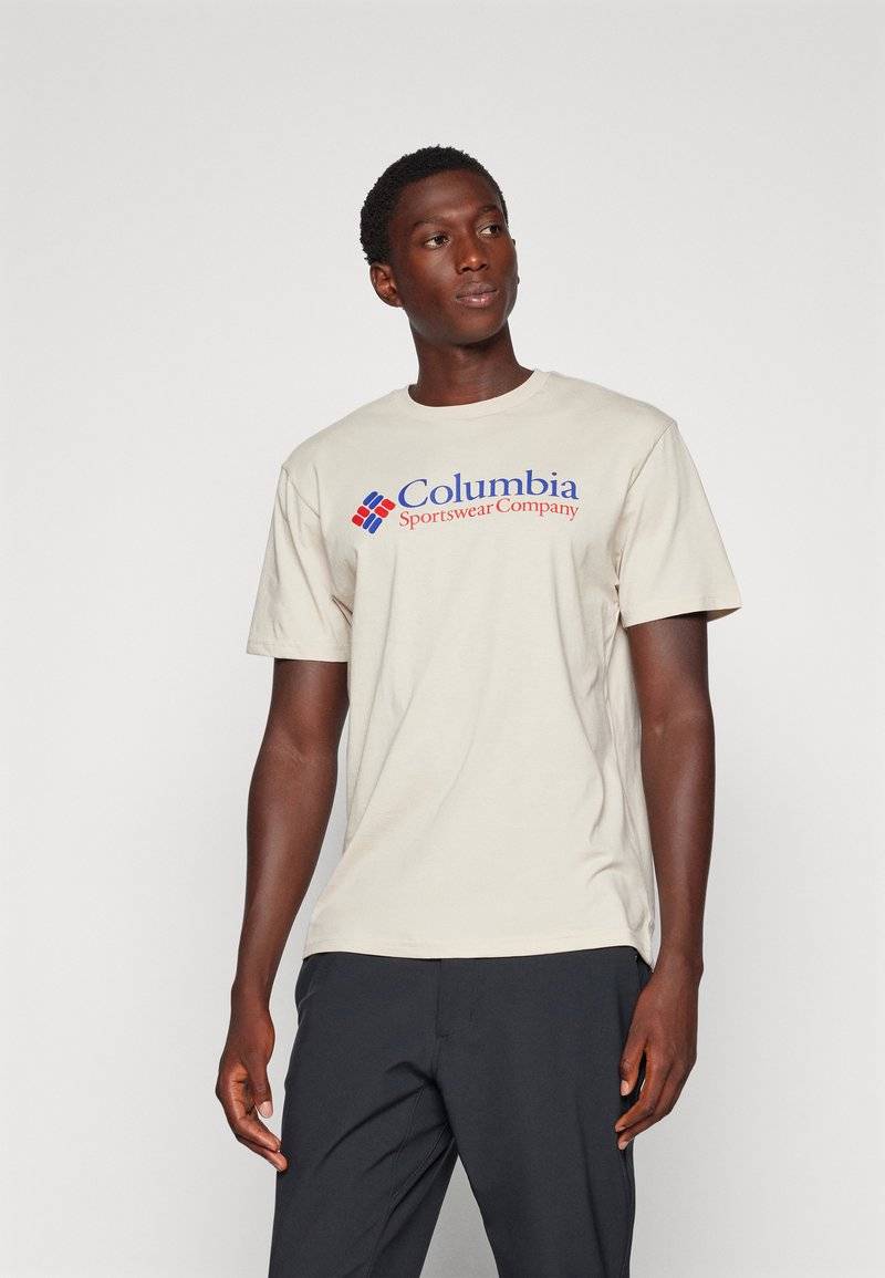 Columbia Columbia BASIC LOGO™ SHORT SLEEVE - Print T-shirt - dark stone