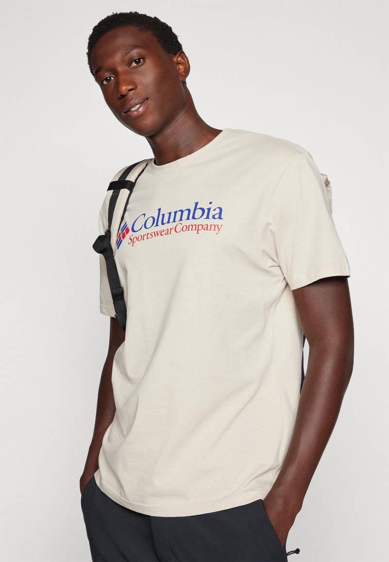 Columbia Columbia BASIC LOGO™ SHORT SLEEVE - Print T-shirt - dark stone Flash Sale