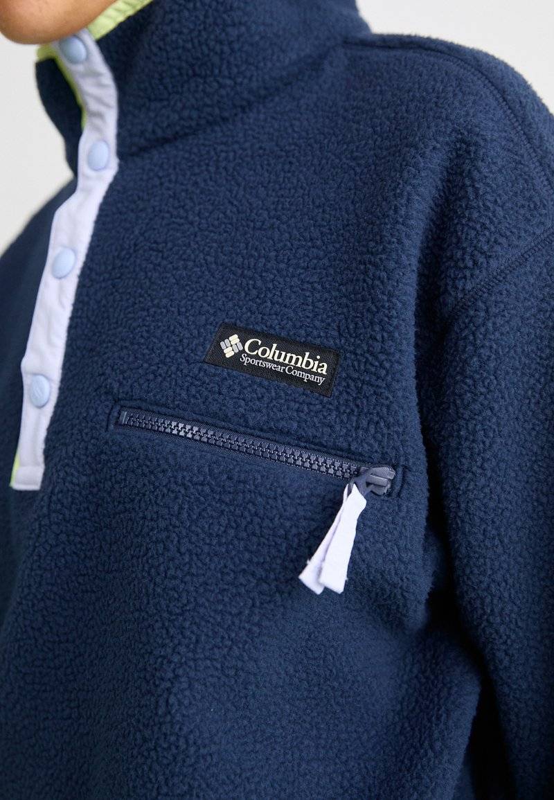 Columbia Columbia HELVETIA™ CROPPED HALF SNAP - Fleece jumper - collegiate navy Heißer Verkauf