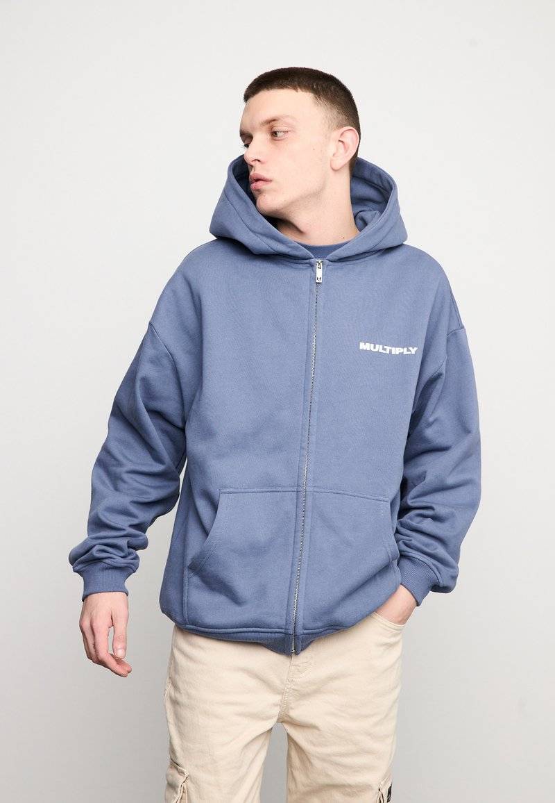 Multiply Apparel Multiply Apparel Zip-up sweatshirt - coastal fjord Tiefpreis
