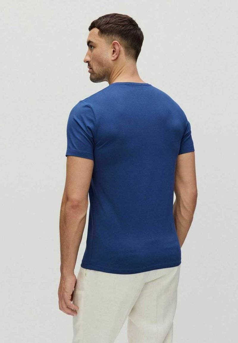 Bläck Bläck CORE SOLID O-NECK - Basic T-shirt - twilight blue Kostenlose Rückgabe