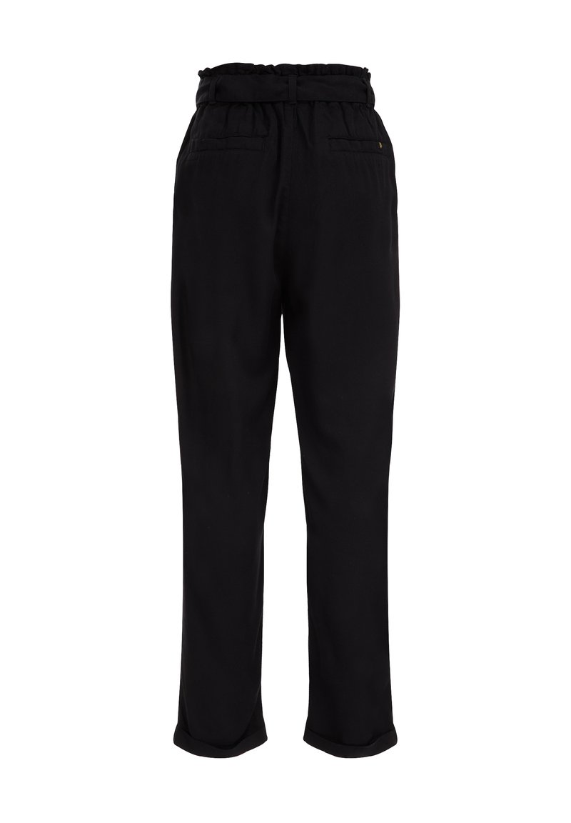 WE Fashion WE Fashion Trousers - black Neueste Stile