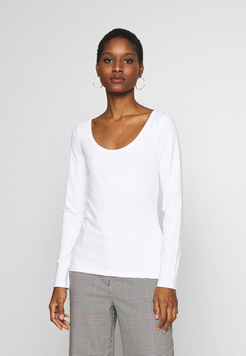 Anna Field Anna Field BASIC ROUND NECK LONG SLEEVES TOP - Long sleeved top Zeitbegrenzte Promotion