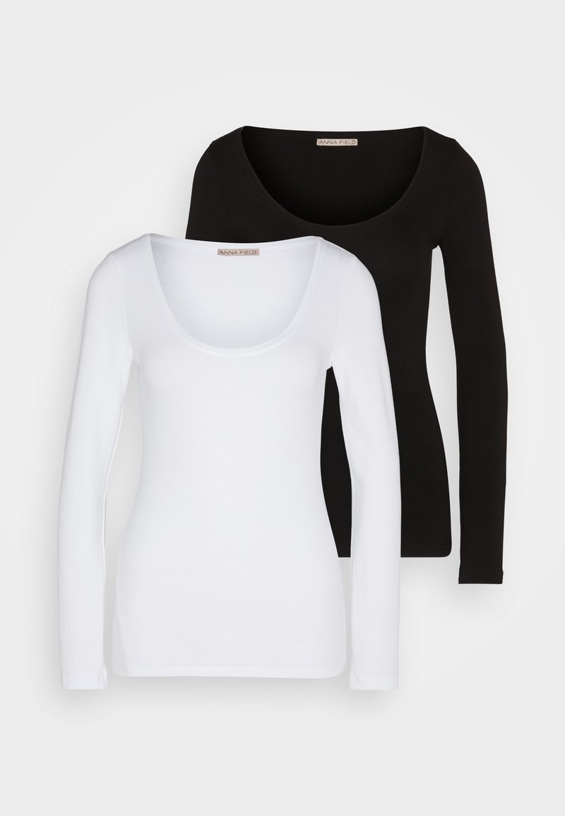 Anna Field Anna Field BASIC ROUND NECK LONG SLEEVES TOP - Long sleeved top Zeitbegrenzte Promotion