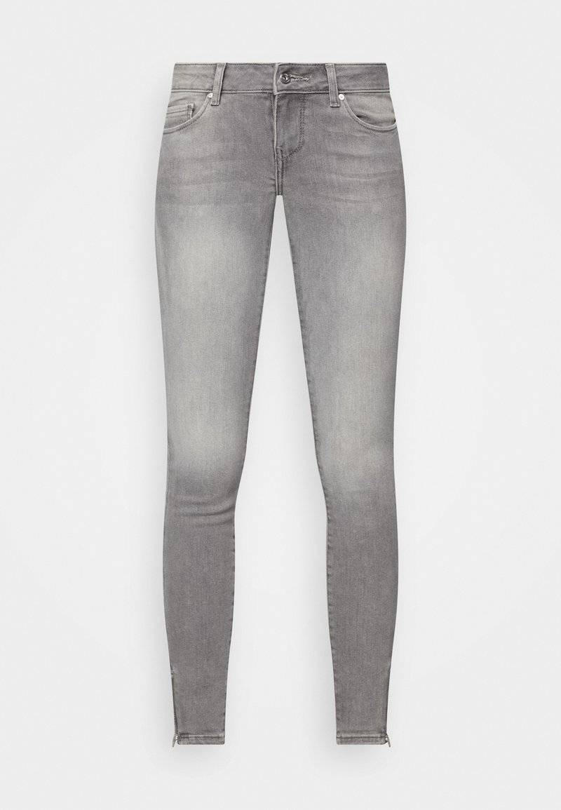 ONLY ONLY ONLCORAL SKINNY ZIP ANKLE - Jeans Skinny Fit - grey denim Bis zu 50% Rabatt