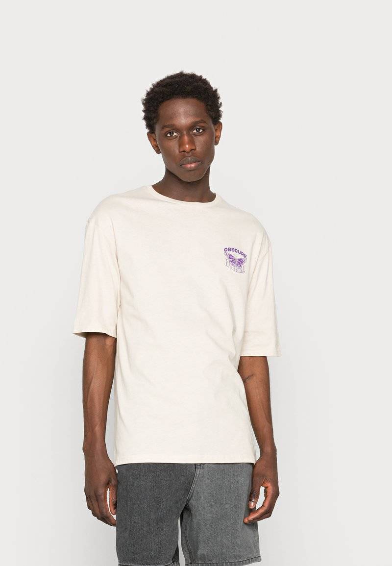 YOURTURN YOURTURN NOSTALGIA FUTURE TEE UNISEX - Print T-shirt - grey Bis zu 60% Rabatt