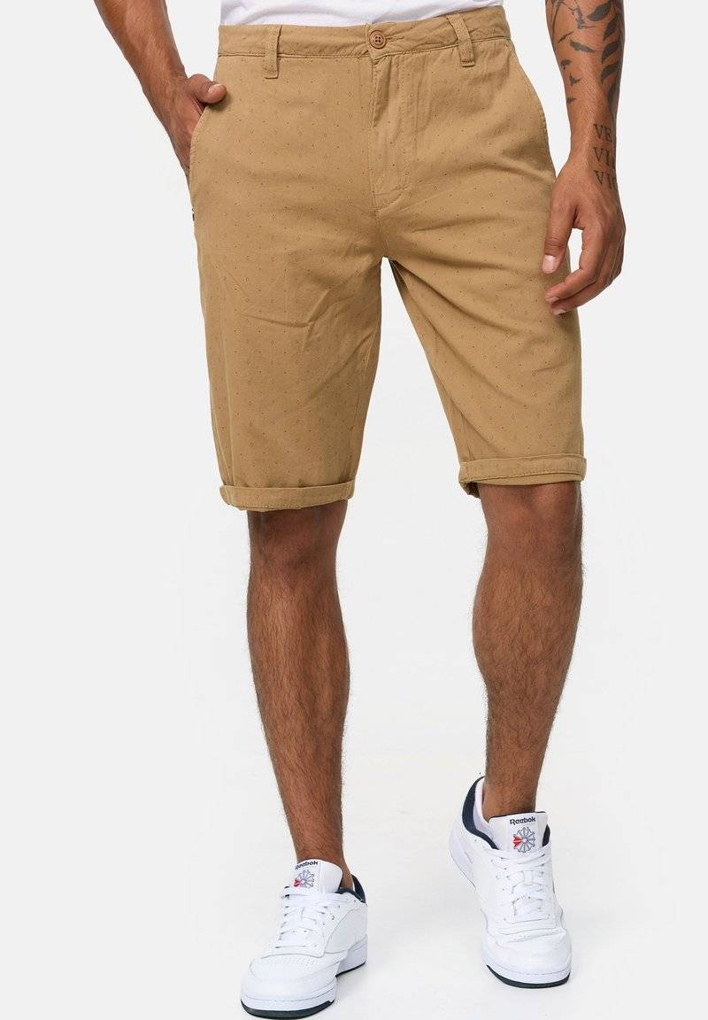 Tazzio Tazzio CHINO - Shorts - camel Vierteljährliche Förderung