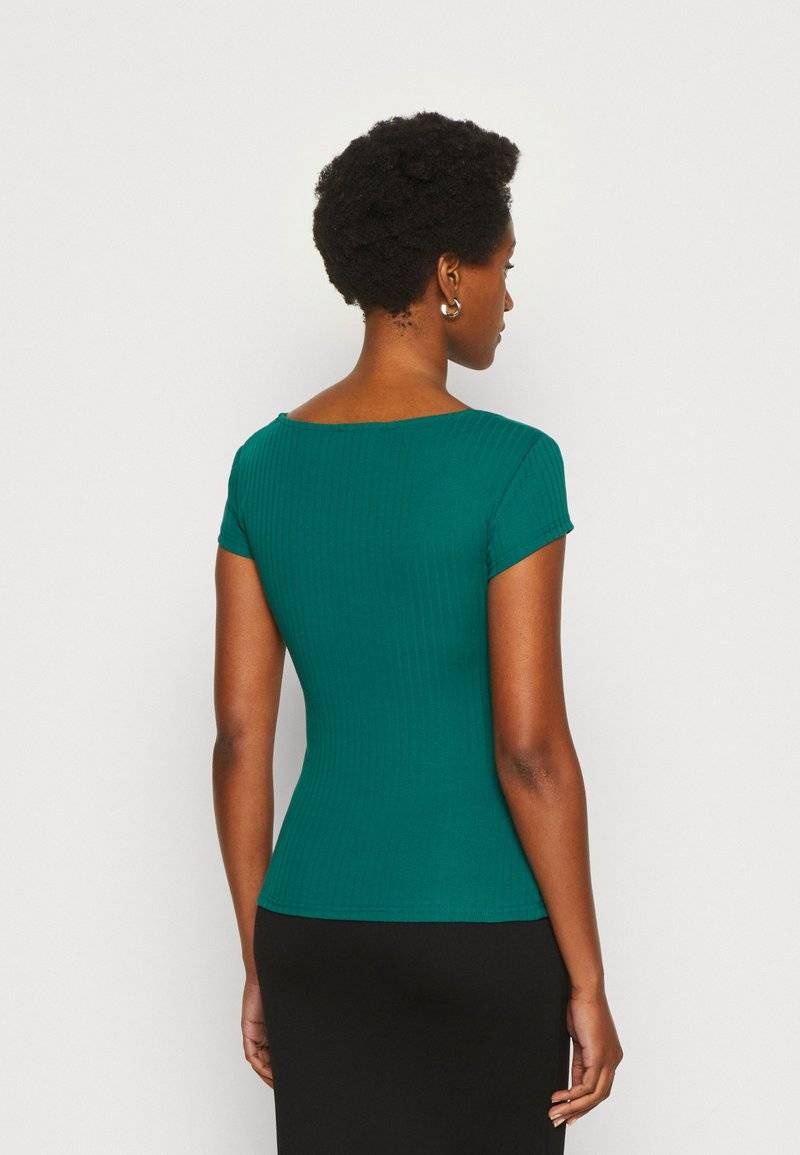 Anna Field Anna Field Print T-shirt - dark green Bis zu 55% Rabatt
