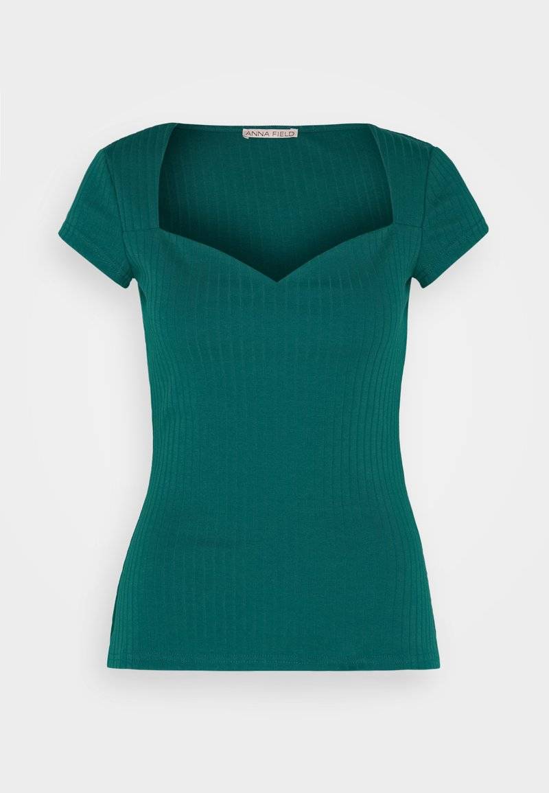 Anna Field Anna Field Print T-shirt - dark green Bis zu 55% Rabatt