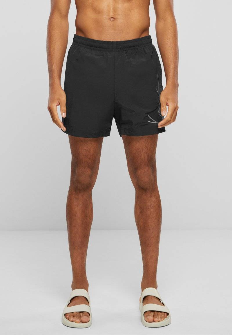 Karl Kani Karl Kani SIGNATURE BOARD - Swimming shorts - black