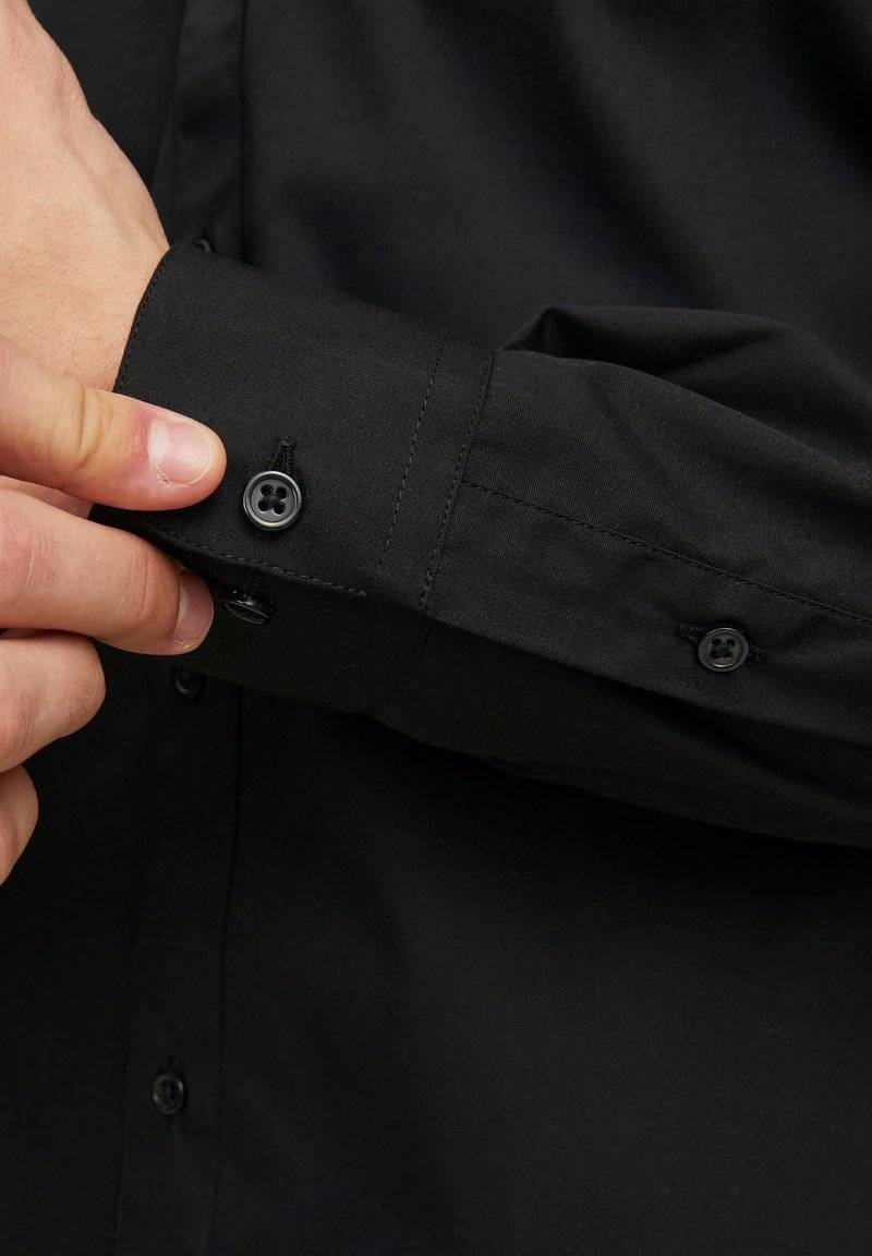 Jack & Jones Jack & Jones JJJOE SHIRT PLAIN - Formal shirt - black Super Rabatt