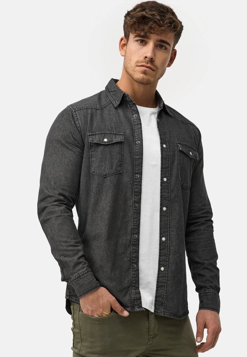 INDICODE JEANS INDICODE JEANS MIKE - Shirt - black