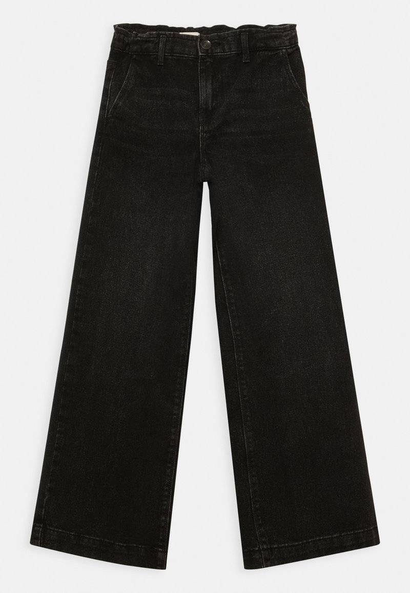 Kids ONLY Kids ONLY KOGCOMET WIDE - Bootcut jeans - washed black Fabrikladen
