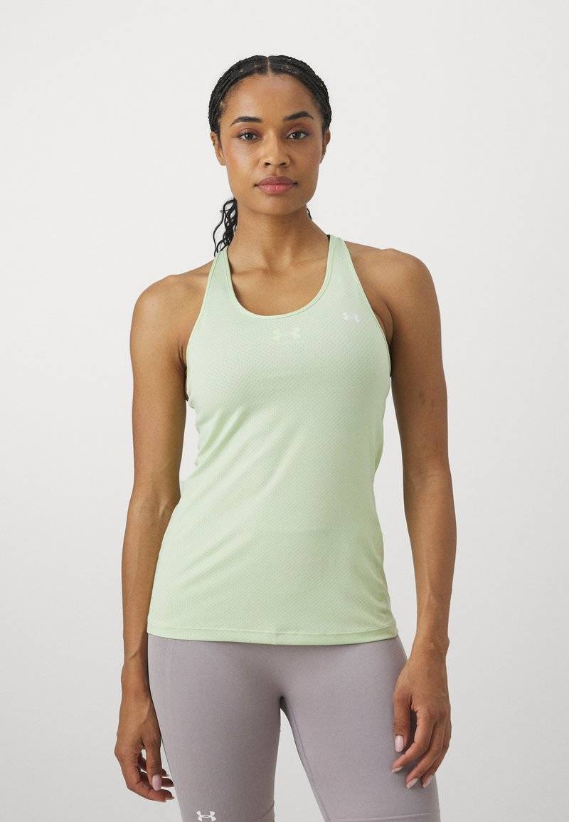 Under Armour Under Armour TECH RACER TANK - Top - retro green Exklusivangebot
