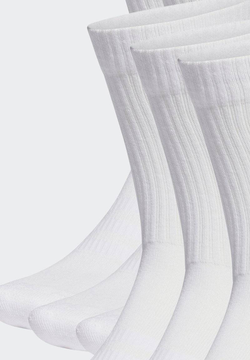 adidas Performance adidas Performance CUSHIONED SPORTSWEAR CREW 6 PAIRS - Sports socks - white black Preisnachlass