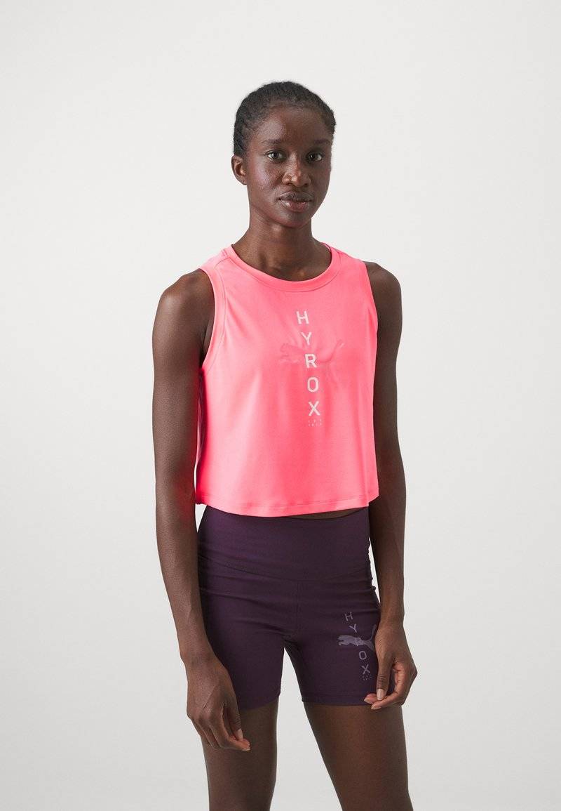 Puma Puma HYROX CLOUDSPUN SLEEVELESS TANK - Top - sunset glow Valentinstagsangebot
