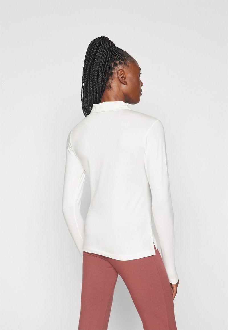 Champion Champion ICONS LONG SLEEVE - Long sleeved top - white Heißer Verkauf