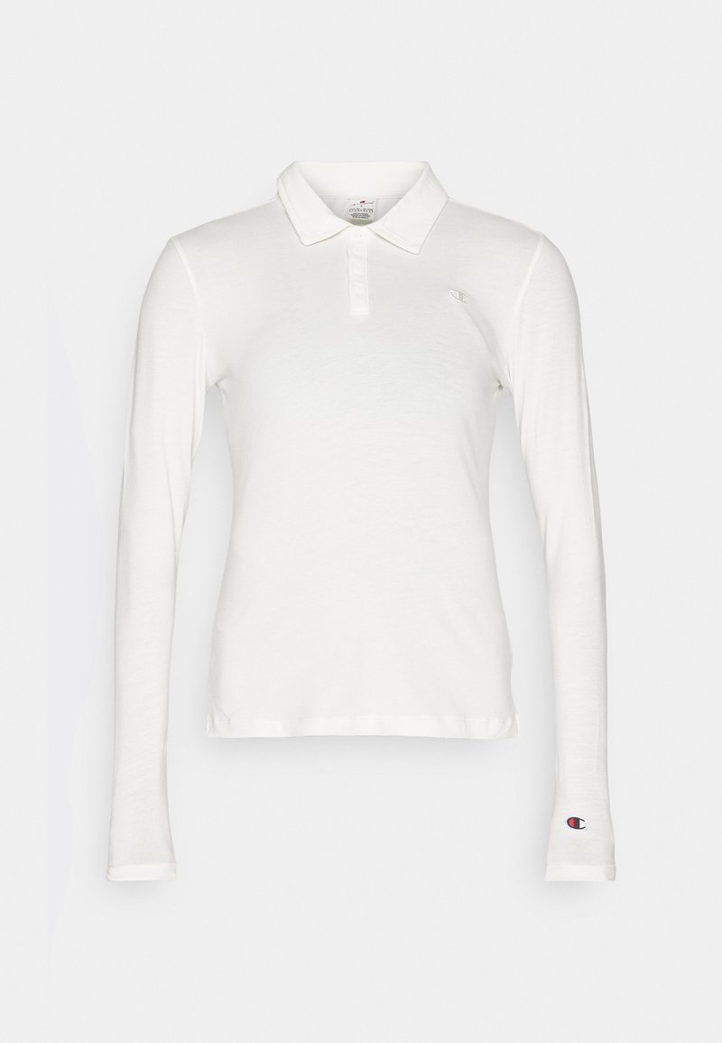 Champion Champion ICONS LONG SLEEVE - Long sleeved top - white Heißer Verkauf