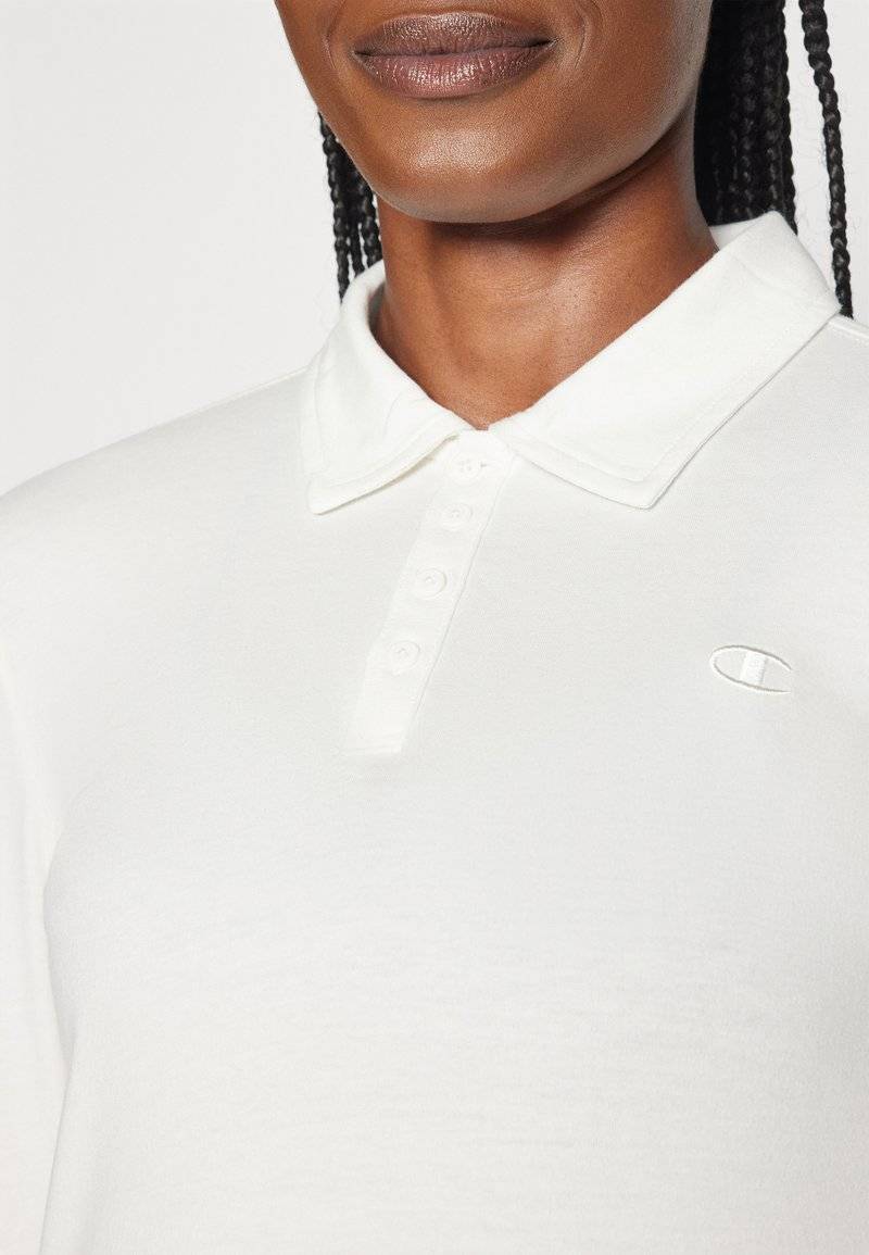 Champion Champion ICONS LONG SLEEVE - Long sleeved top - white Heißer Verkauf