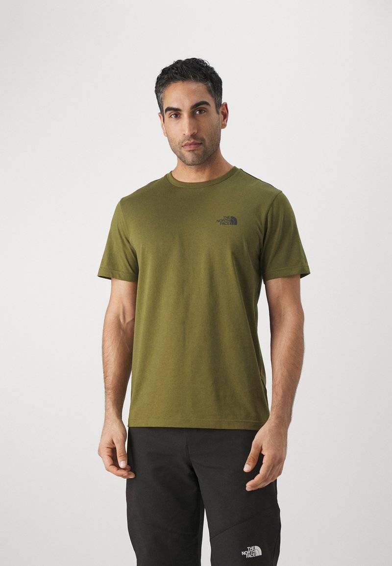 The North Face The North Face SIMPLE DOME - Print T-shirt - forest olive